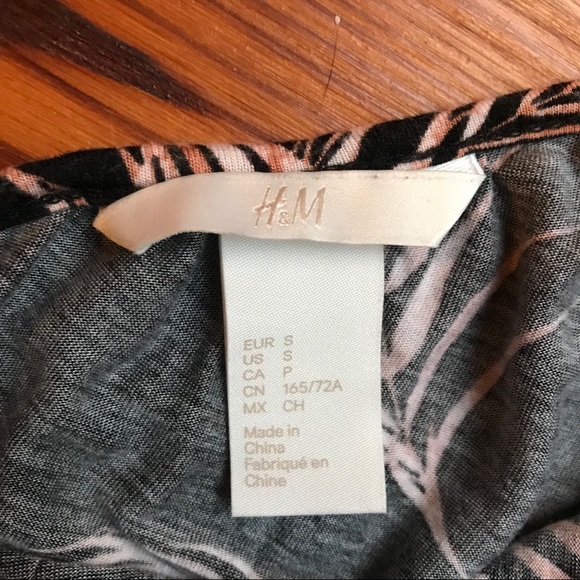 H&M Black Pink Feather Romper, GUC, S - Picture 8 of 11